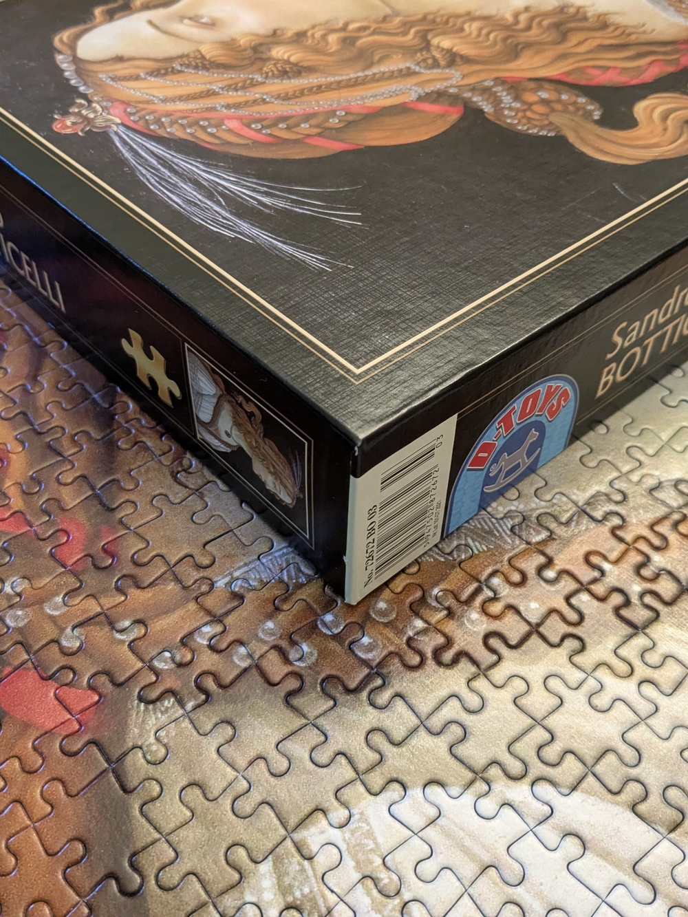 D-toys Botticelli 1000 Piece Puzzle - Picture 5 of 11
